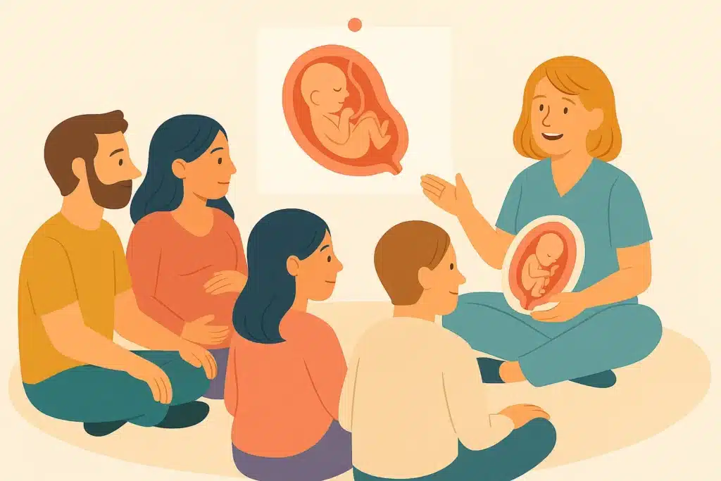 Préparation à la naissance — Atelier physiologie de la grossesse