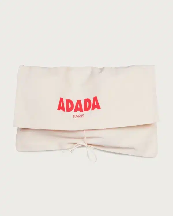 Pochette en tissu ADADA pour offrir une peluche