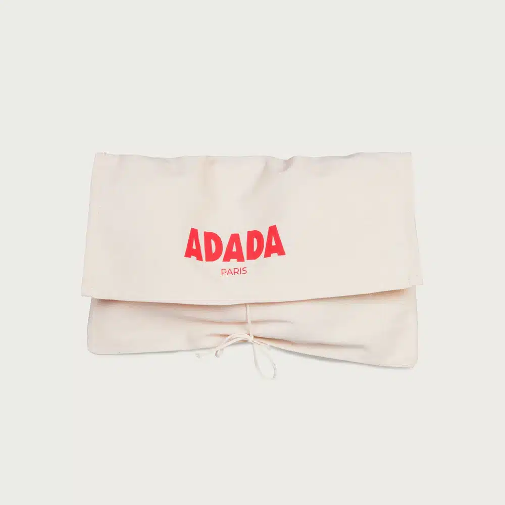 Pochette en tissu ADADA pour offrir une peluche