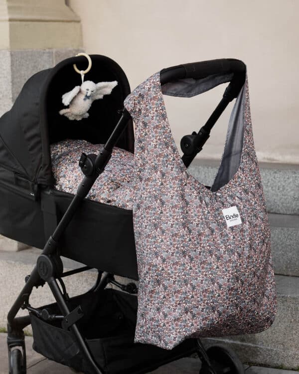 Landau avec chancelière Elodie Details Blue Garden et sac assorti