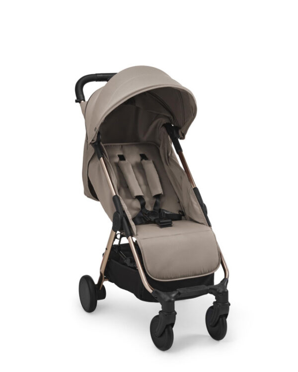 Poussette compacte Elodie MONDO tender taupe, poussette cabine suédoise