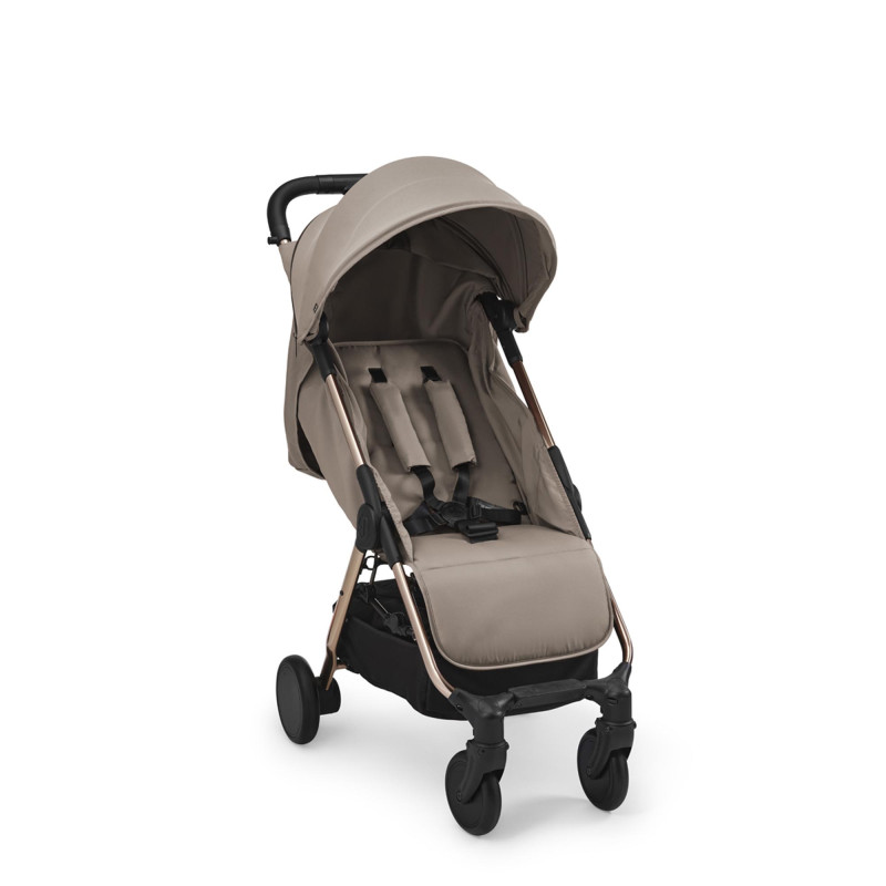 Poussette compacte Elodie MONDO tender taupe, poussette cabine suédoise