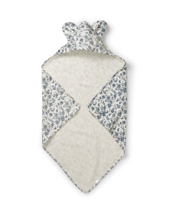Cape de bain à capuche Elodie Garden Leo Toile en coton doux pour bébé de 0 à 3 ans