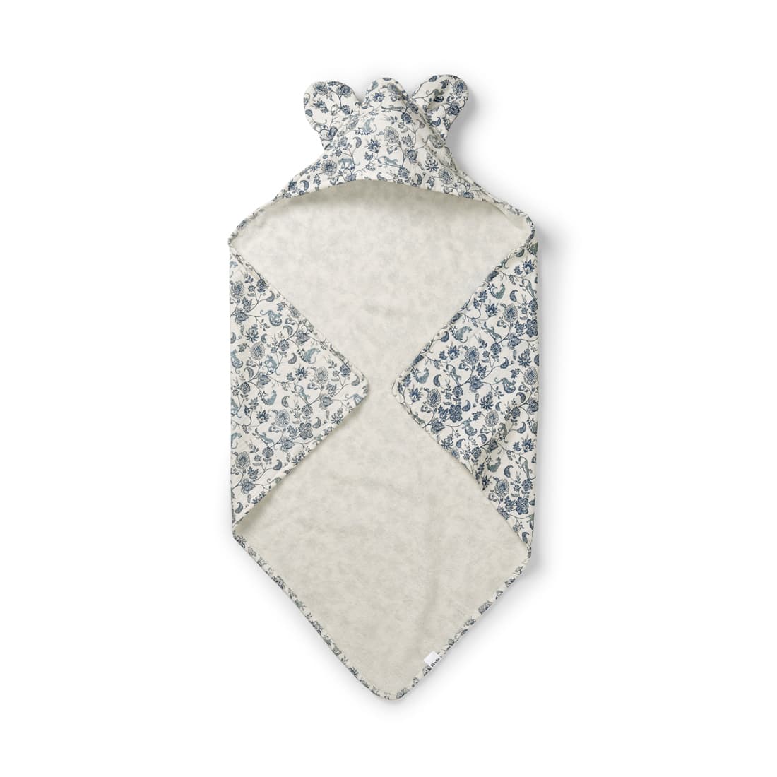 Cape de bain à capuche Elodie Garden Leo Toile en coton doux pour bébé de 0 à 3 ans