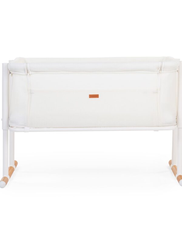 Vue de face du cododo EVOLUX 2 en 1 Childhome Natural White